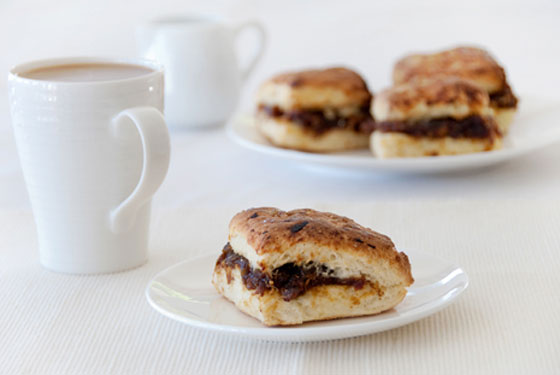 Date Filled Scones