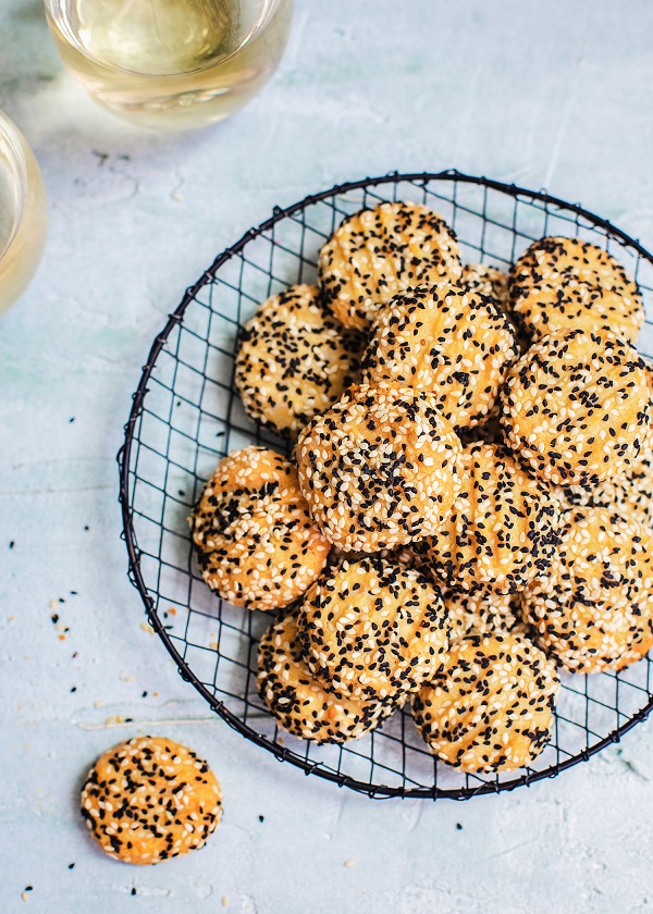 Sesame Cheese Savoury Biscuits | Recipes For Food Lovers Including ...