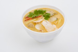 spicy coconut cream soup