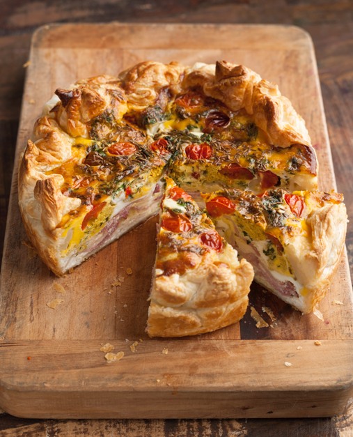 Bacon, Curried Egg and Ricotta Pie | Recipes For Food Lovers Including ...