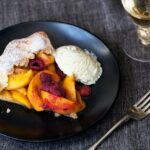 Peach and Raspberry Tart