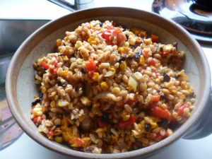 farro salad