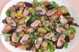 Duck breast salad_