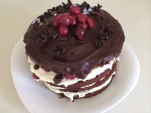 chocolate cherry cake 2