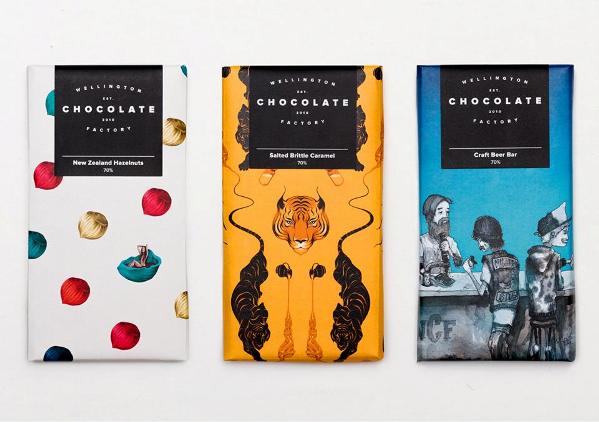 wellington chocolate wrappers