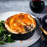 Chicken, mushroom and bacon pie Helen Jackson Foodlovers