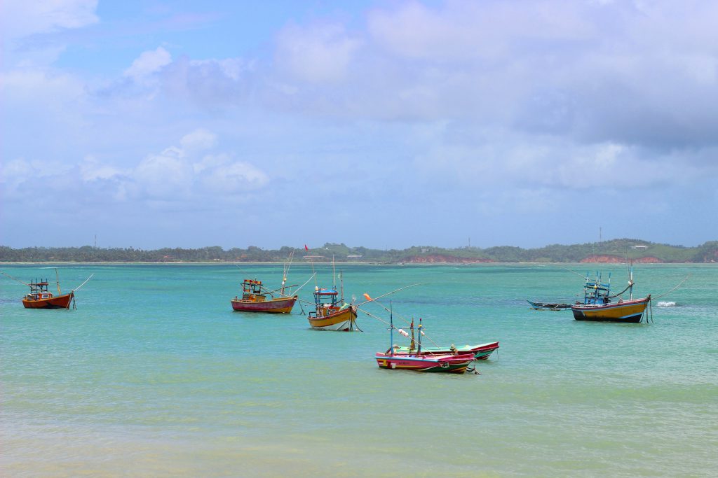 Galle fishing boats