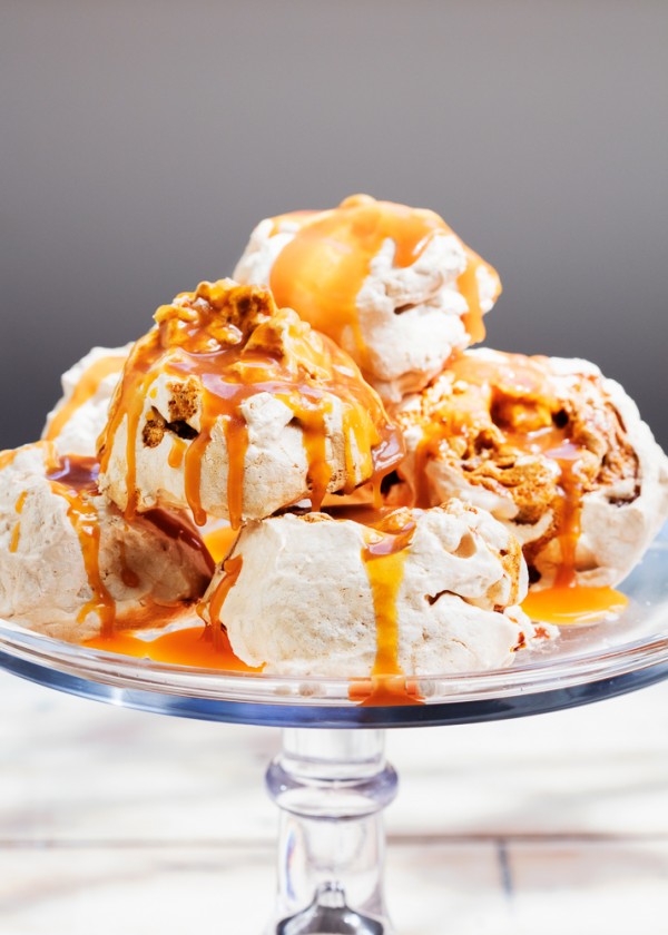 Salted Caramel Meringues | Recipes For Food Lovers Including Cooking ...