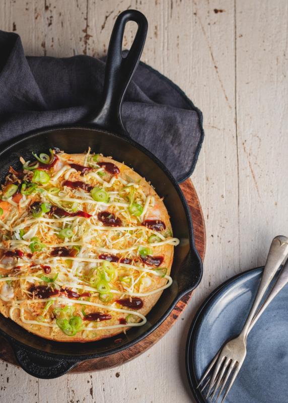 Okinomiyaki (Japanese Omelette) | Recipes For Food Lovers Including ...